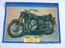 CARTE FICHE MOTO MOTO GUZZI