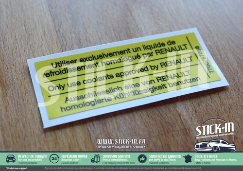 Autocollant stickers liquide - autocollant,
