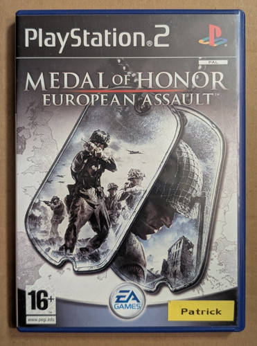 Ps2 medal honor european - ps2, of