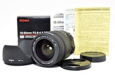 Sigma 18-50mm F/2.8-4.5 Dc OS