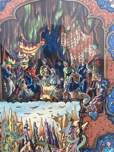 Très belle peinture gouache - peinture,