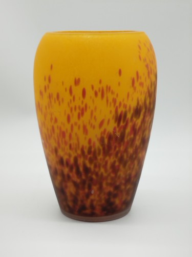 Vase pâte verre marmoréen - pâte, de