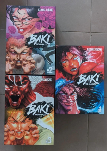 Intégrale manga baki avec box - intégrale,