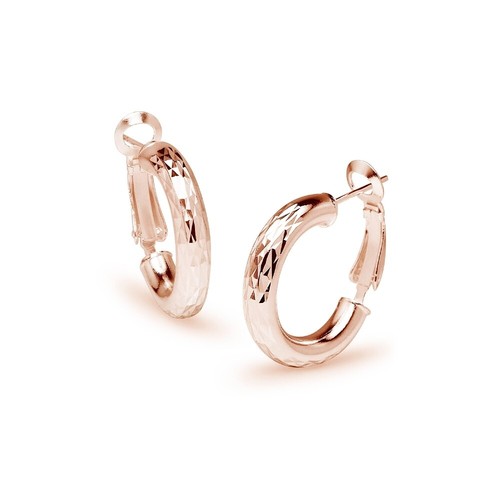 Boucles oreilles anneau - anneau, sans