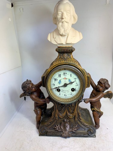 Ancienne pendule avec - pendule,