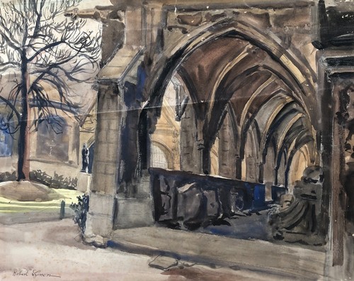 Aquarelle ancienne signée