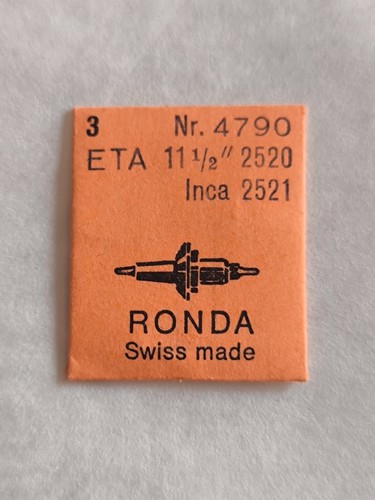 Eta 2520 2521 balance - eta, 11.1/2"