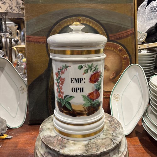 Ancien pot pharmacie flacon - pot,