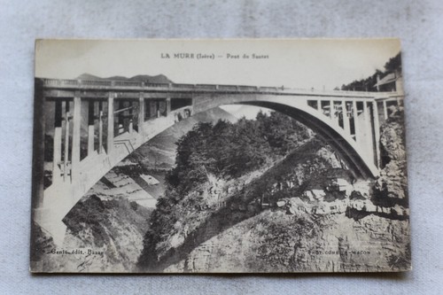 Cpa 1929 mure pont - cpa, 1929,