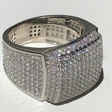 Homme 925 argent moissanite - homme,