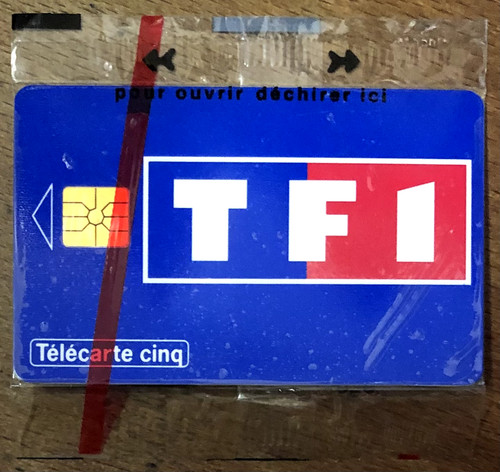 Telecarte tf1 réf - telecarte, 5u