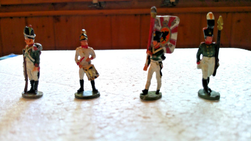 Lot 4 soldats - de, de