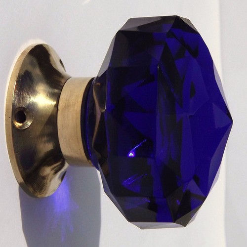 Porte bouton cobalt bleu - cobalt,