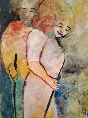 Belle peinture yves motti - d',