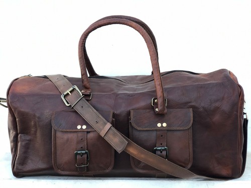 Sac cuir hommes - cuir, voyage