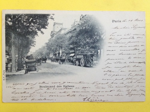 Cpa paris transport - cpa,