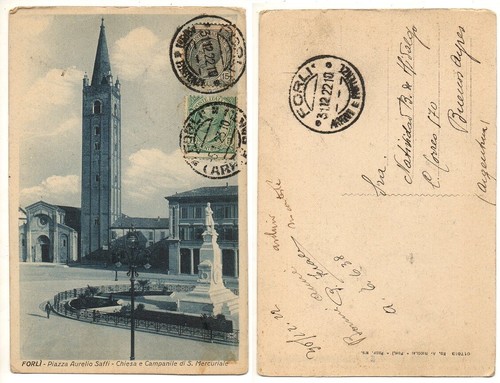 Forli piazza aurelio saffi - forli',