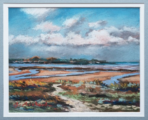 Pastel paysage île - de,