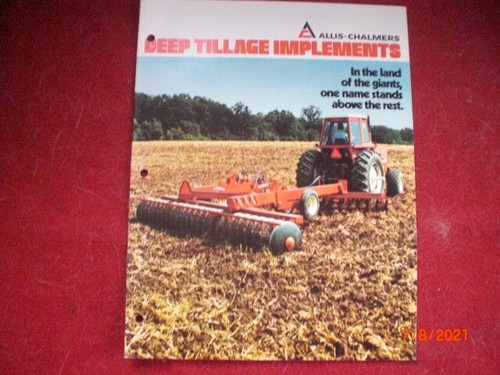 Old brochure allis - ,