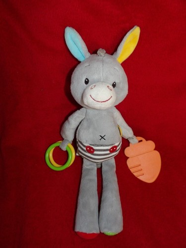 Doudou peluche ane - peluche,