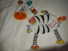 Dpb doudou label - label, zèbre