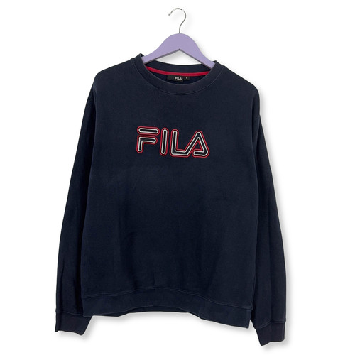 Sweat fila vintage bleu - vintage,