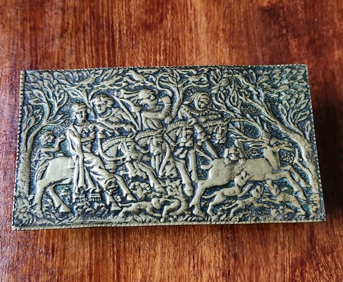 Presse buvard ancien bronze - buvard,