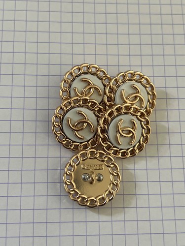 Boutons chanel vintage - boutons,