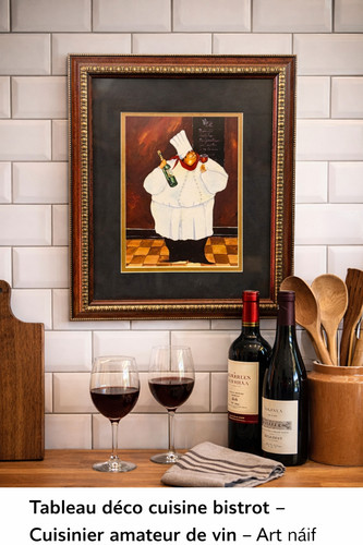 Tableau déco cuisine - , bistrot
