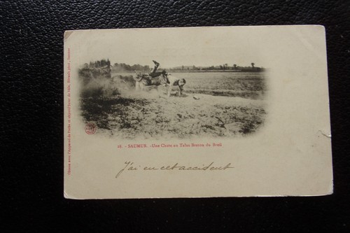 France carte postale - carte, saumur