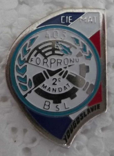 Pins militaire 403 - bsl, -2