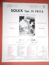 Carburateur solex pbic - solex, a