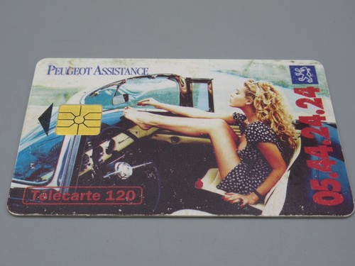 Télécarte 120 peugeot - 120,