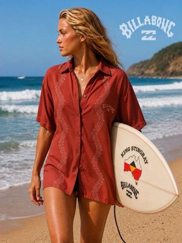 Bnwt billabong king stingray - x,