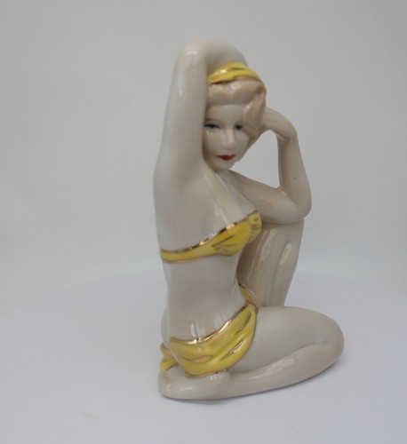 Figurine baigneuse pin - baigneuse, pin-up