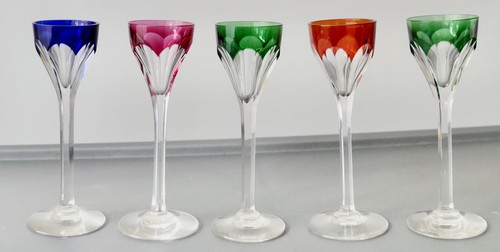 Verres liqueurs cristal - à,