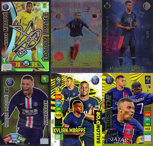 Kylian mbappe panini topps - kylian,