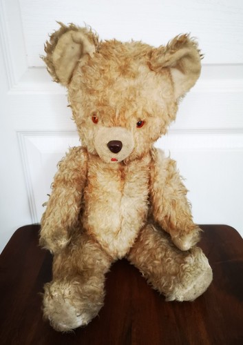 Vintage ancienne peluche ours - ancienne,