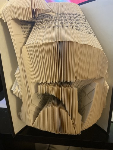 Mandalorian book folding art - mandalorian,