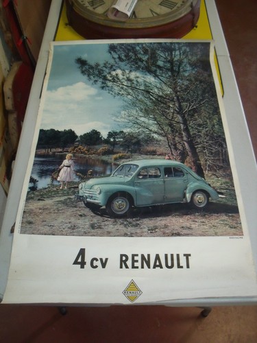 Affiche garage epoque - d,