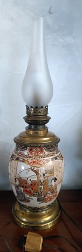 Ancienne lampe pétrole - ancienne,