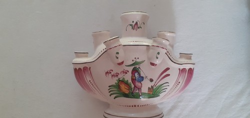 Bouquetière faîence de - bouquetière, en