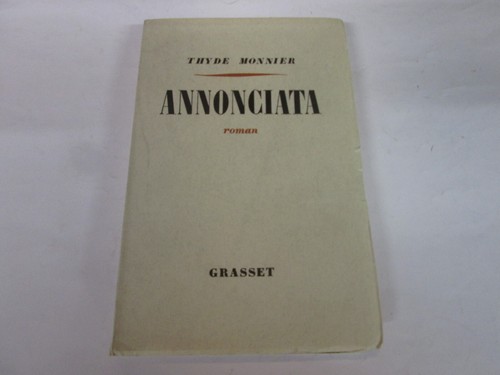 Thyde monnier annonciata - monnier, ..annonciata