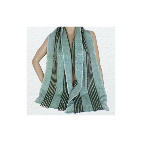 Echarpe verte homme laine
