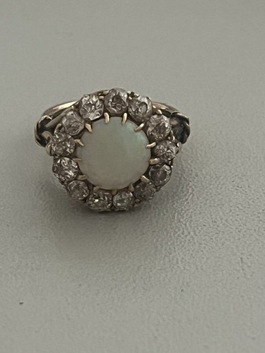 6890 bague ancienne jaune - 6890-,