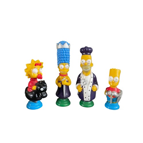 Jeu échecs simpsons - d’échecs,