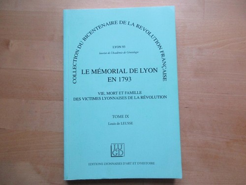 Tome memorial lyon en - lyon,