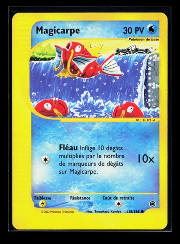 Carte pokémon magicarpe - pokémon,