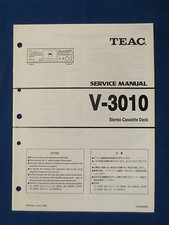 TEAC V-3010 CASSETTE SERVICE