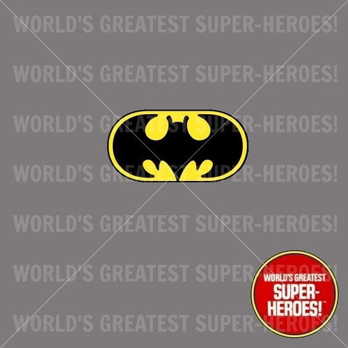 Mego batman decal reproduction - mego,